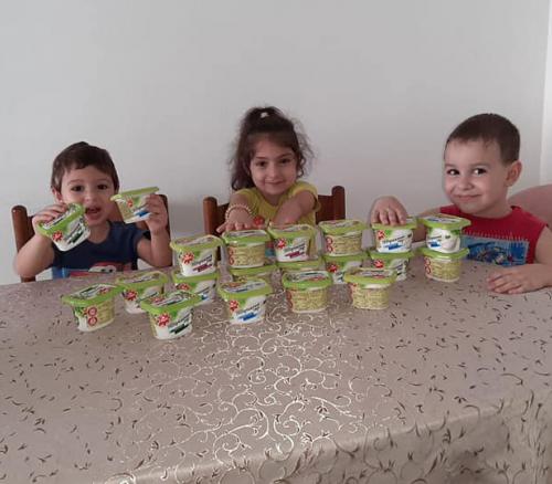 Развозка молочных продуктов